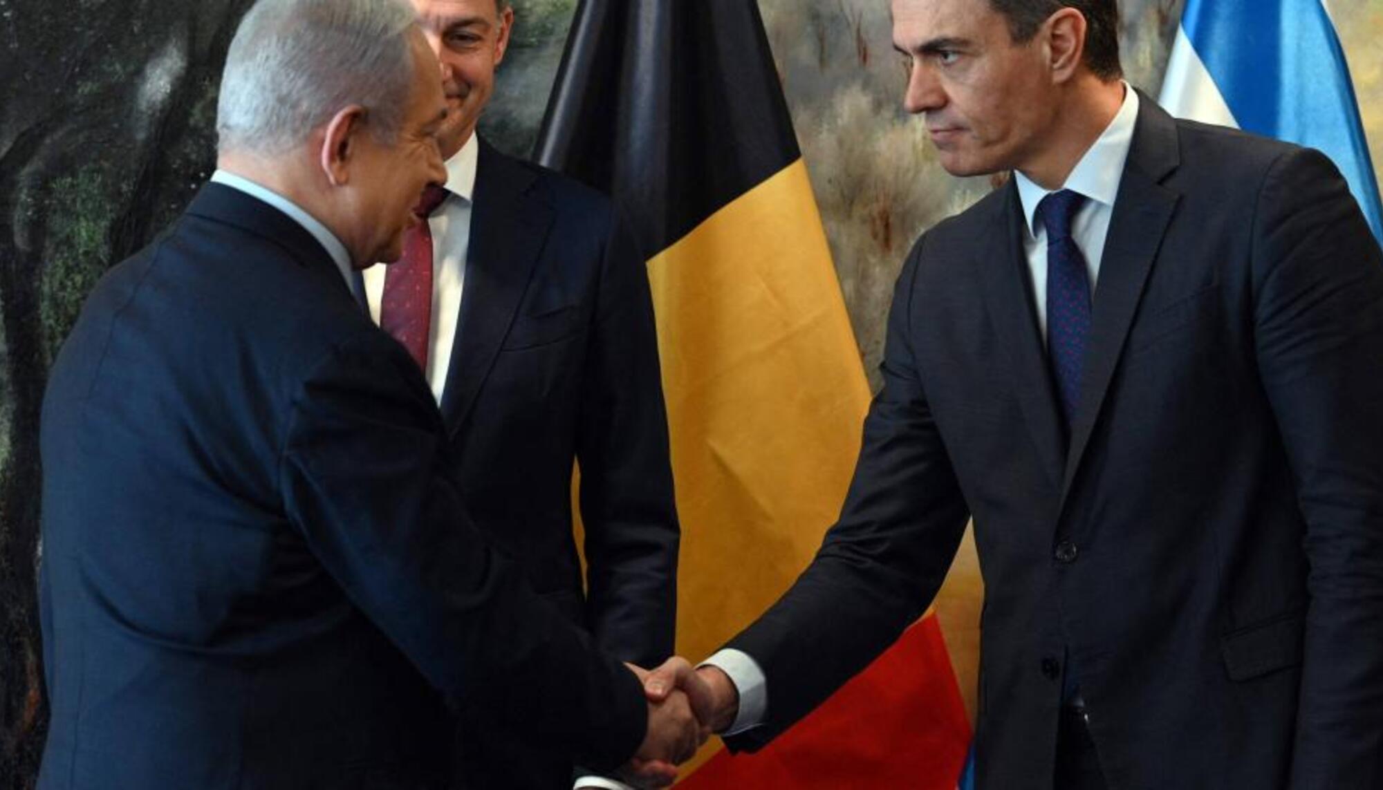 Sánchez y Netanyahu